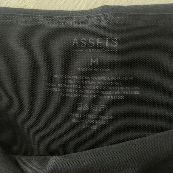 Assets by Spanx Women’s Ponte Shaping Leggings Black SZ M - Picture 7 of 9